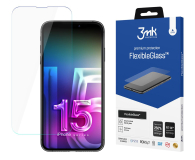 Szkło i folia ochronna 3MK FlexibleGlass iPhone 15 Pro Max 6,7 Szkło hybrydowe 3M005241